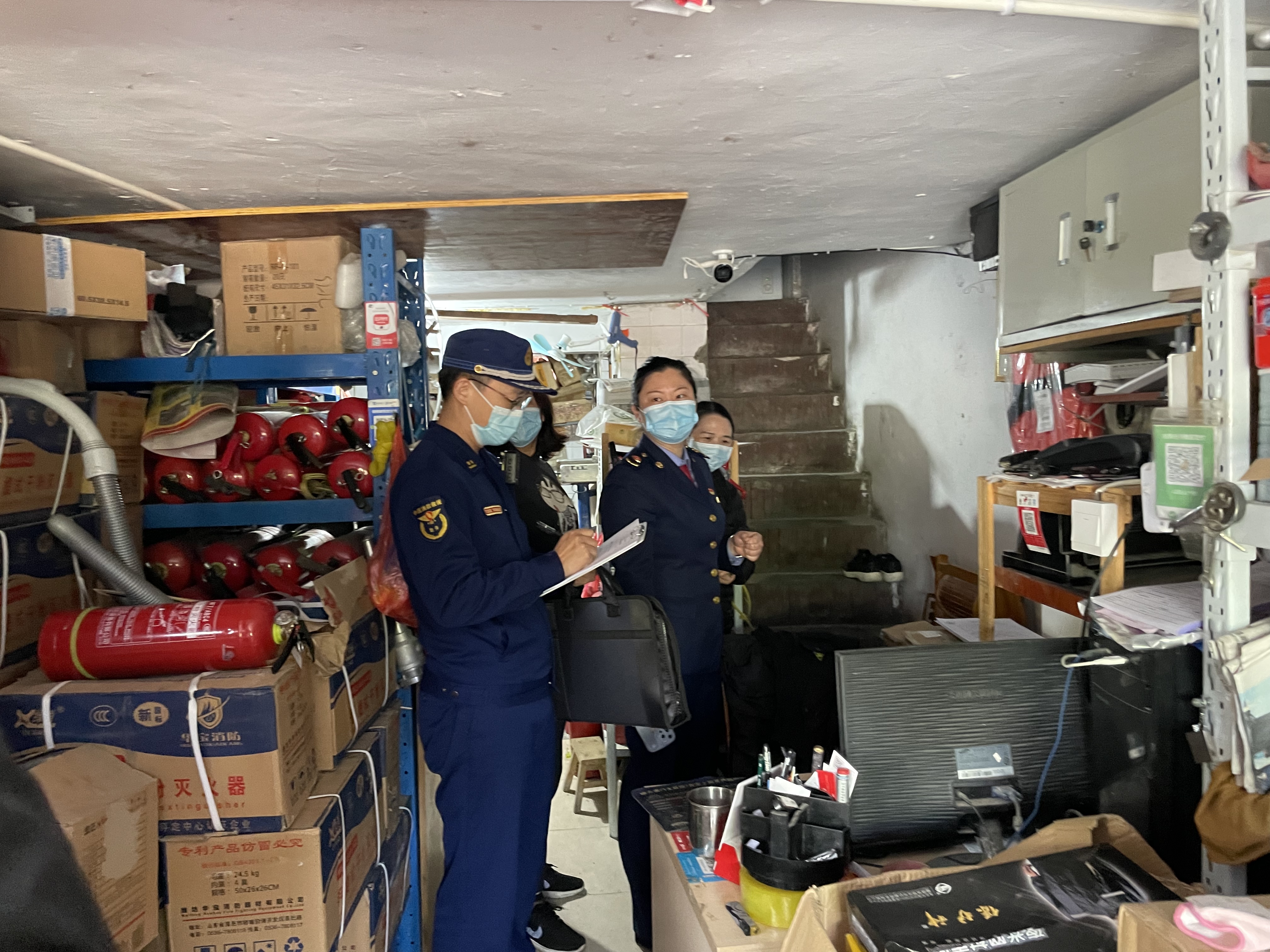三明三元区消防救援大队开展消防产品专项检查活动